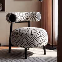 Chaise de loisirs moderne minimaliste écologique en teck doré, dossier solide inclinable, pour salon, chambre, salle à manger, bureau à domicile, hôtel