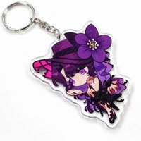 Fabrication OEM ODM, vente en gros, porte-clés numériques personnalisés en acrylique, pendentifs de sac, breloques de clés de dessin animé, impression de logo, formes irrégulières