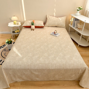 Bộ ga trải giường in hoa hiện đại 100% cotton mới năm <span class=keywords><strong>2025</strong></span>, 200TC, dùng được quanh năm, sẵn kho, bán buôn - Product Image 5