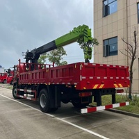 Camion-grue robuste 6x4 à capacité de levage de 10 tonnes, avec composants essentiels (boîte de vitesses, moteur, pompe, engrenages) – Approvisionnement direct usine