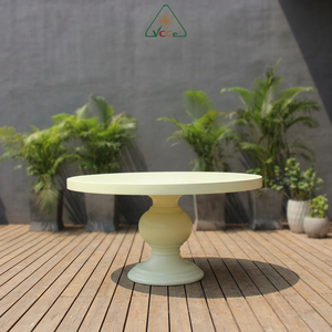 High Quality Lightweight Waterproof Concrete <b>Dining</b> <b>Table</b> Classic <b>Rustic</b> Design Outdoor Furniture for Home Garden Decoration - Product Image 2