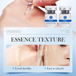 Suero en Ampollas de Polvo Liofilizado con Péptidos NAD+ para el Cuidado Facial Antienvejecimiento, Reafirmante e Iluminador - Product Image 6