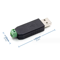 Modul Konverter USB ke RS485 dengan Chip CH340/PL2303/FT232RL untuk Otomasi Industri, PLC, Kontrol Akses & Komunikasi IoT