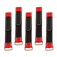 Logo personnalisé d'usine Crochet et boucle Bracelet de batterie Lipo en cuir non-s