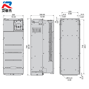 Convertisseur de fréquence original ATV340D55N4EZ, triphasé 380-480V 55kW, variateurs de fréquence série ATV340 - Product Image 2