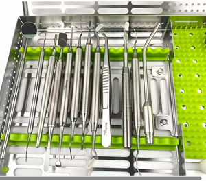 طقم زرع الأسنان دينتيوم 18 قطعة، طقم جراحي أصلي 100٪ لأدوات طب الأسنان وزرع اللثة والأسنان - Product Image 5