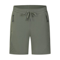 Short de sport unisexe d'été, tissé, uni, taille élastique mi-haute, ample, séchage rapide, imperméable, longueur genou, écologique, pour la course et le marathon