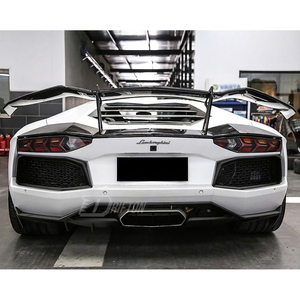 สปอยเลอร์หลังคาร์บอนไฟเบอร์แบบแห้งทรง Aventador RZ สำหรับ Lamborghini Aventador & S & SV LP700 LP740 LP750 ปี 2011-2021 - Product Image 3