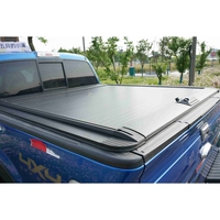 Couverture de benne de camion rétractable manuelle en aluminium robuste résistante aux intempéries pour Ford F150 2009-2014