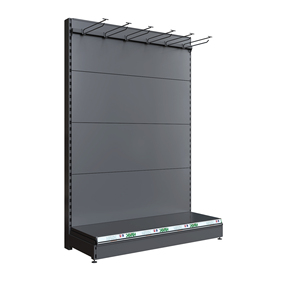 Custom ODM/OEM Modular Metal Supermarket <b>Shelves</b> High Capacity Aisle <b>Racking</b> System with <b>Shelf</b> Stopper for Superstore - Product Image 2