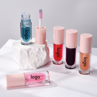 Huile à lèvres minérale végétalienne à haute pigmentation, effet brillant, waterproof, longue tenue, effet repulpant, hydratante, marque privée
