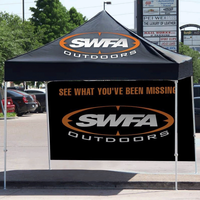 Publicité Logo Extérieur En Aluminium 10x10 Auvent Tente Exposition Événement Chapiteau Pavillon Auvent Pop up Tente Imprimée Personnalisée