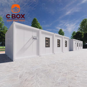 Cbox, camp de mineur mobile moderne et écologique, bureau modulaire, dortoir pour travailleurs avec toilettes, maison préfabriquée en conteneur détachable - Product Image 5