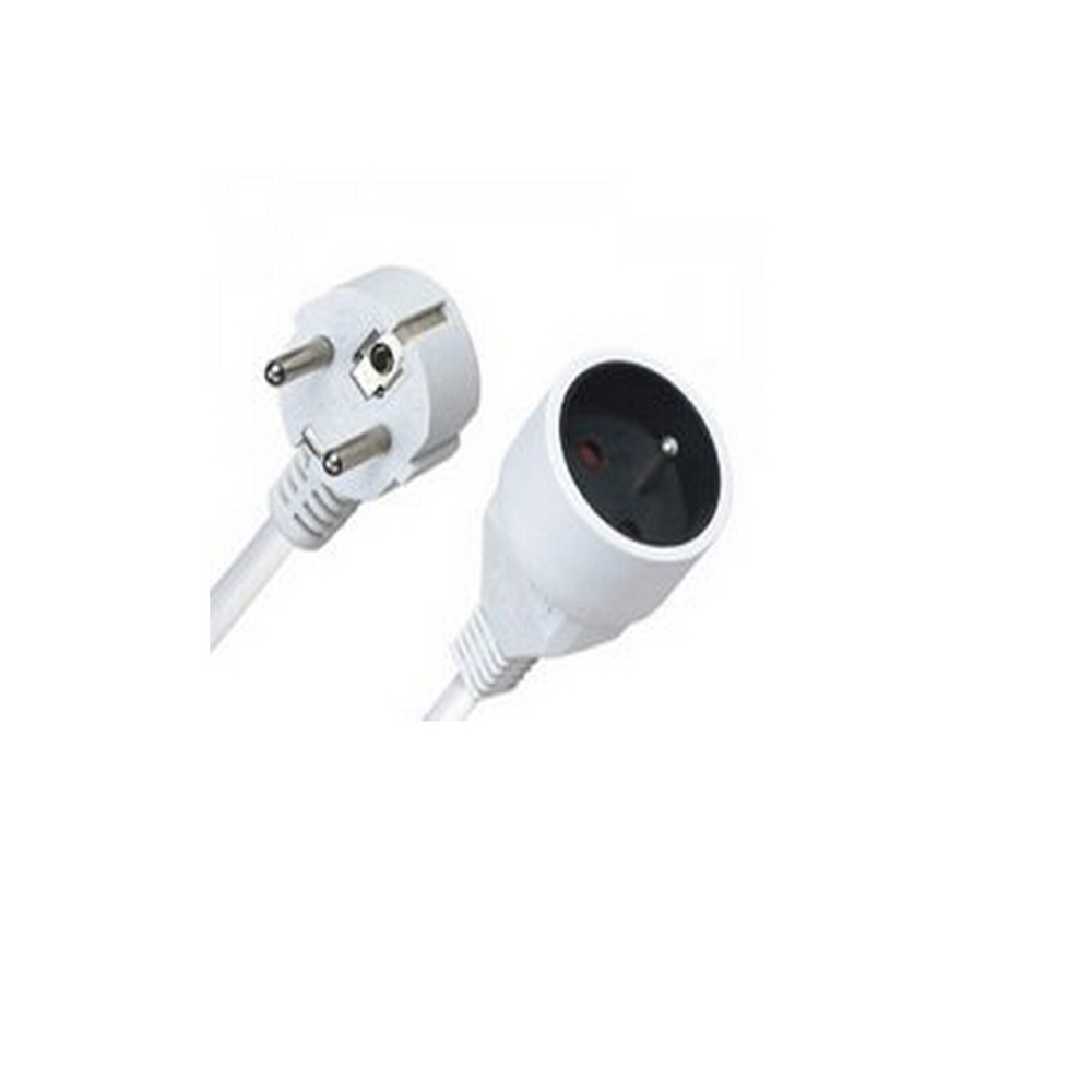 bombilla hembra cable con interruptor de nuevo 2 pin ac enchufe del cable de alimentación