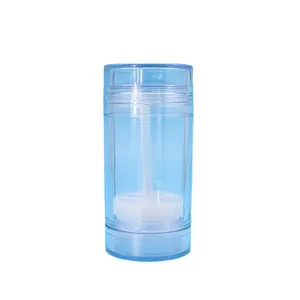Contenedor de gel PP desodorante, contenedor desodorante de gel vacío de realce, reciclable, envase de varilla desodorante, 30ml, 50ml, 75ml, venta al por mayor