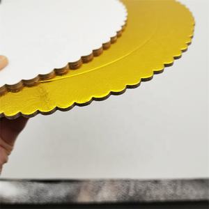 Fabrik Großhandel Weiß Silber Gold Überbackene Folie Kuchen Basis Runde Kuchen brett Kuchen Werkzeuge - Product Image 6