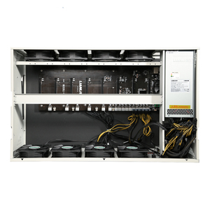 <span class=keywords><strong>Caja</strong></span> de servidor inteligente 8 GPU, aparejo de placa base, ventilador silencioso, espaciado de 70MM, RTX 3080 3090, novedad - Product Image 1