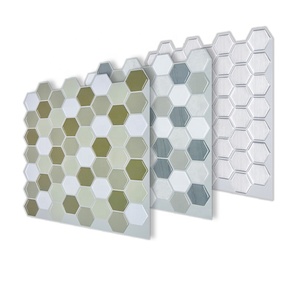 Mẫu Miễn Phí Miếng Dán Tường Nhà Bếp Chống Dầu Miếng Dán Gạch Ốp Lưng Đề Can Gạch Tự Dính Trang Trí Thú Cưng Thân Thiện Với Môi Trường Màu Sắc Gia Đình - Product Image 2