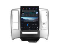 Nouvel écran vertical de 13,8 pouces Lecteur DVD vidéo de voiture pour Dodge Ram 1500 2008-2012 avec navigation GPS Carplay 4G