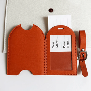 Di alta qualità in pelle di elaborazione per il viaggio porta porta etichette <span class=keywords><strong>valigia</strong></span> con Logo personalizzato con imballaggio personalizzato venduto a colori - Product Image 5