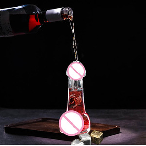 Verres à vin pour adultes sexy, verres à cocktail, verre en forme de pénis, bouteille de verre, bar de nuit, boîte de nuit, fête, verre à shot de vin en forme de pénis - Product Image 5