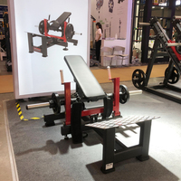 Appareil de musculation professionnel pour fessiers : Machine à Hip Thrust pour l'entraînement des fessiers et des muscles, exercice de Glute Bridge