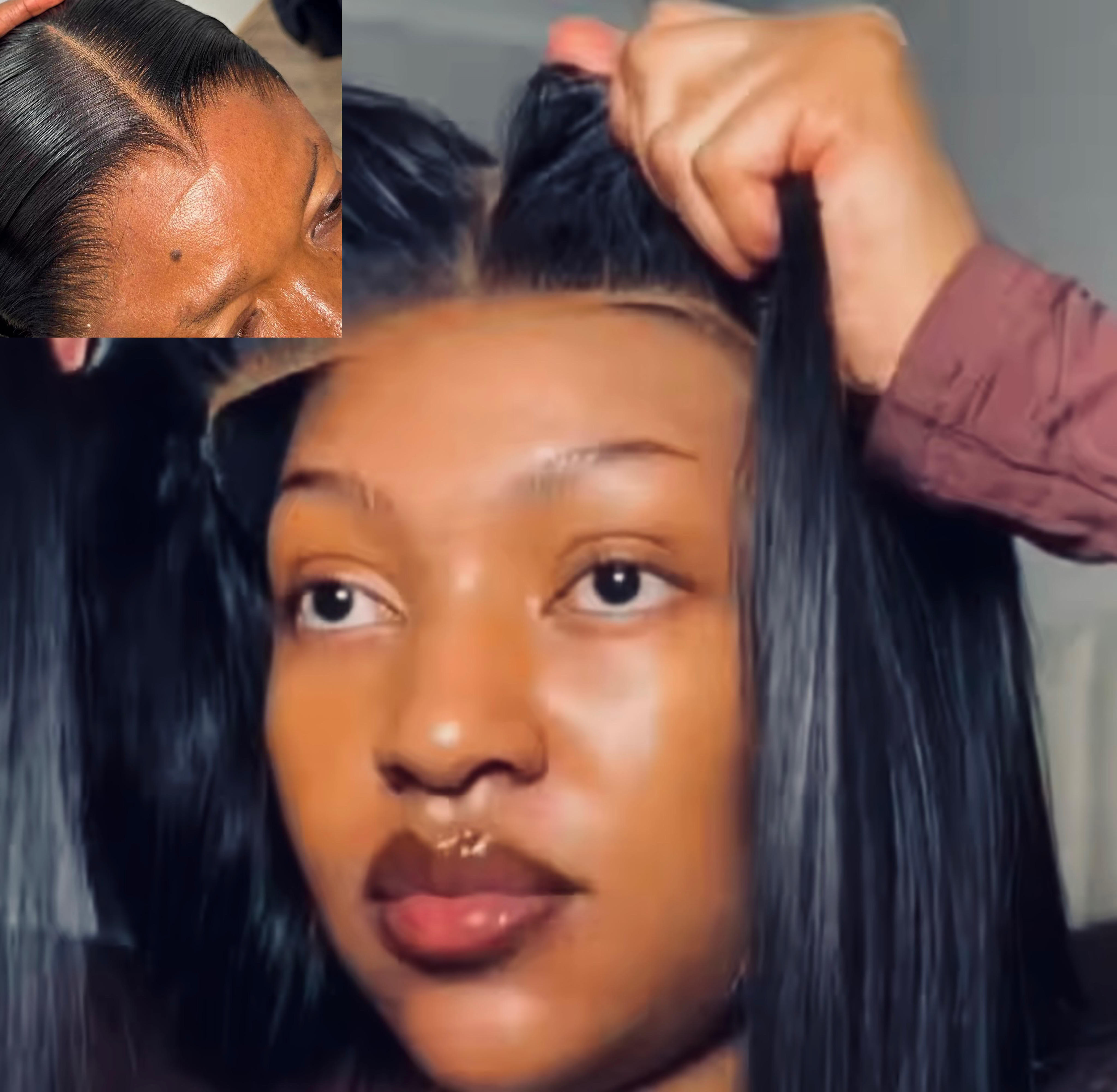 วิกผมลูกไม้แบบสวมและใส่ได้เลย