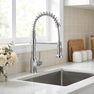 Ottone tirare fuori primavera <span class=keywords><strong>cucina</strong></span> rubinetto tocco acqua miscelatore tirare giù spruzzatore <span class=keywords><strong>cucina</strong></span> lavello rubinetto - Product Image 5