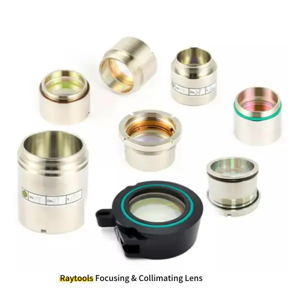 Raysoar lensa fokus Laser serat LRTO01-F155M1L lensa kolcocok untuk Raytools BM109 BT240S BM111 BM110 kepala pemotong