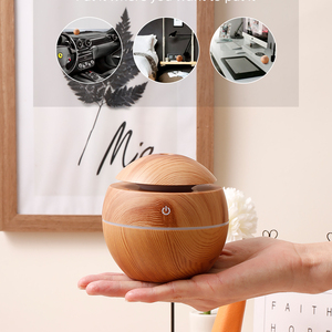 Humidificateur portable en bois pour usage domestique, diffuseur d'huile essentielle, 200ml - Product Image 1
