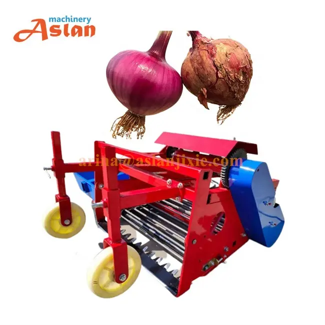 Máquina de colheita de cebolas, alta eficiência, triturador de cenoura, tipo-peanut