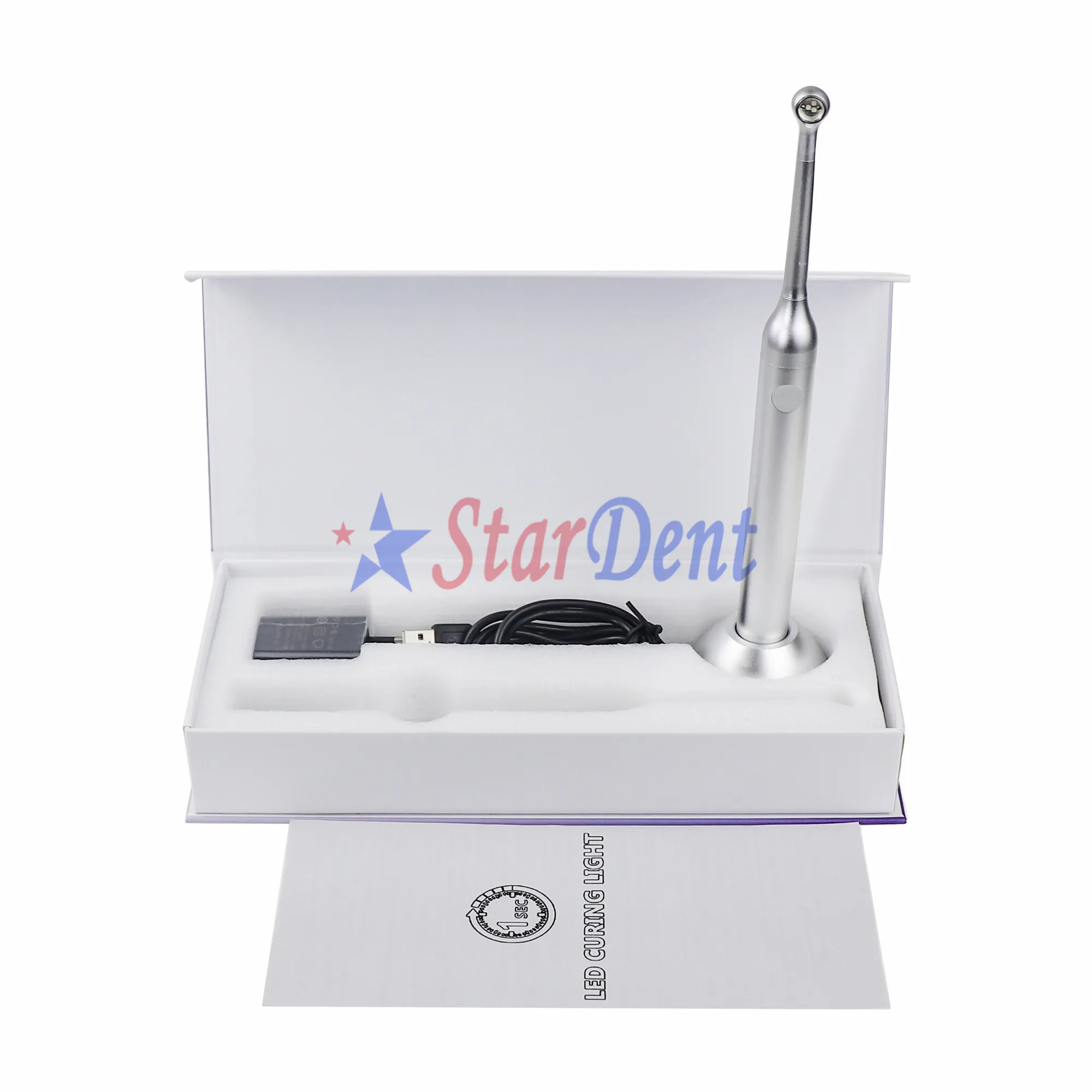Dental LED Curing Light Dental Product 1 Second LED Curing Light Aluminum Body for Composite Material