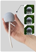 Nouvel Arrivage Magnifique Mini Bouteille Vide d'Aromathérapie en Forme de Lune Diffuseur de Pierres Aromatiques pour la Maison