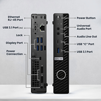 Mini-PC OptiPlex 5080 Barebone de 10e génération, propre, sans rayures, grade A, testé et fonctionnel
