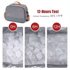 Sac isotherme pour déjeuner unisexe, durable, en Oxford, avec poignée, pour adultes, bureau, travail, école, écologique - Product Image 3