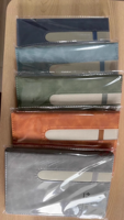Vente en gros 2023 Agenda scolaire personnalisé pour entreprise, carnet A5, couverture en cuir PVC, reliure thermique/à spirale, 100 feuilles