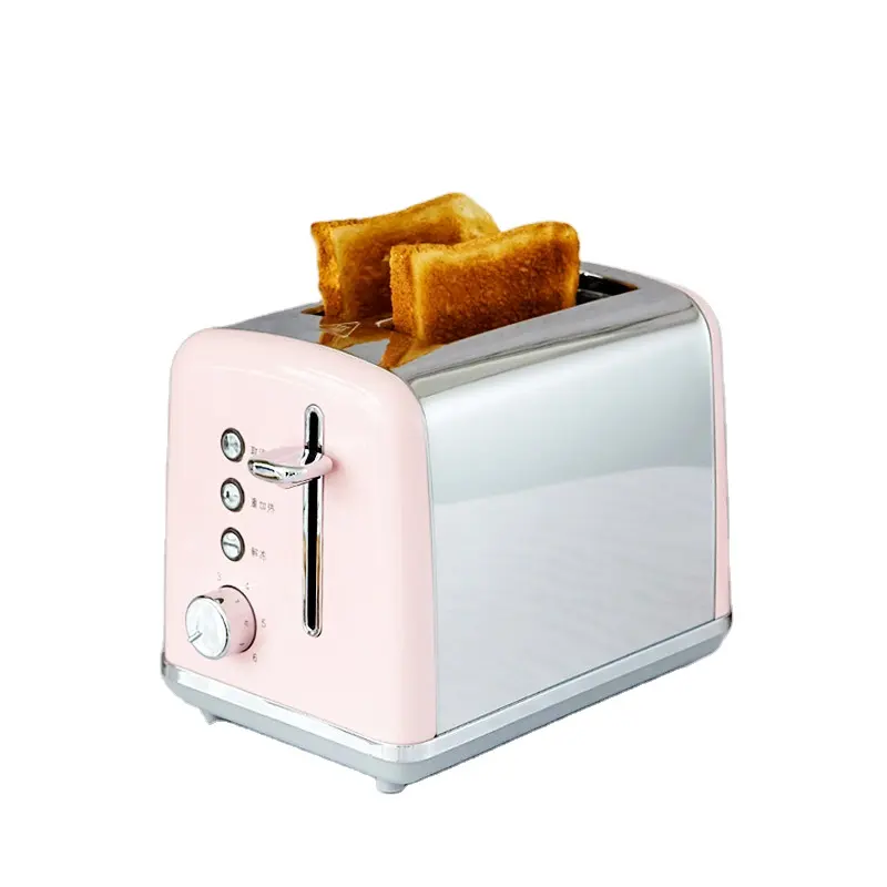 Stainless Steel Bread Toaster Premium 2 Slice 6 Speed Control mit CE Certification Mini Household Appliances