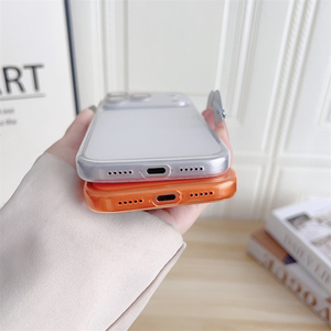 เคสโทรศัพท์แม่เหล็ก TPU สำหรับ iPhone 14 15 16 Pro Max รุ่นหรูหราแบบด้าน สำหรับ iPhone 17 เคสใสพร้อมฝาหลังแบบด้าน - Product Image 5