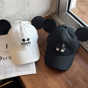 <span class=keywords><strong>Gorra</strong></span> de Béisbol de 6 Paneles con Bordado de Orejas de <span class=keywords><strong>Mickey</strong></span> <span class=keywords><strong>Mouse</strong></span>, Primavera/Verano 2026, para Padres e Hijos, para Fotos al Aire Libre, Gorro Infantil de Algodón Puro - Product Image 2