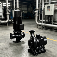 Pompe centrifuge verticale monophasée en fonte Shanghai Nanquan 130m 1200m³/h haute pression, économe en énergie, entièrement optimisée