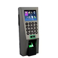 ZK Teco Software libre Sistema de control de acceso de puerta de huellas dactilares biométrico inteligente Dispositivo de huella dactilar ZKT F18