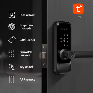 TYSH Tuya Wifi serratura elettronica <span class=keywords><strong>Smart</strong></span> Lock in alluminio Cerradura Inteligente digitale porta digitale intelligente - Product Image 2