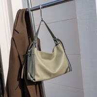 Nouveau sac fourre-tout en cuir de vachette haut de gamme pour femmes, grande capacité, sac à main décontracté, sac à bandoulière