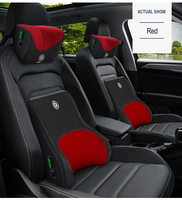 Oreiller relaxant pour le cou Siège arrière Appui-tête confortable Oreiller Simulation Masseur humain Oreiller de voyage Accessoires Coussin de siège de voiture