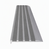 Profilés de sécurité abrasifs antidérapants pour marches d'escalier, bandes de protection pour escaliers en marbre, profilés de bordure d'escalier, garnitures de marche extérieures
