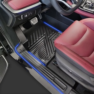 อุปกรณ์ตกแต่งรถยนต์ขนาดสั่งทำพิเศษ พรมปูพื้นรถยนต์ TPE 5 มิติ สำหรับทุกสภาพอากาศ สำหรับรถยนต์ Chery Jetour X70 Plus - Product Image 2