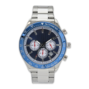 Đồng hồ nam mạ vàng tự động, chronograph, mặt số quartz, thiết kế logo tùy chỉnh - Product Image 1