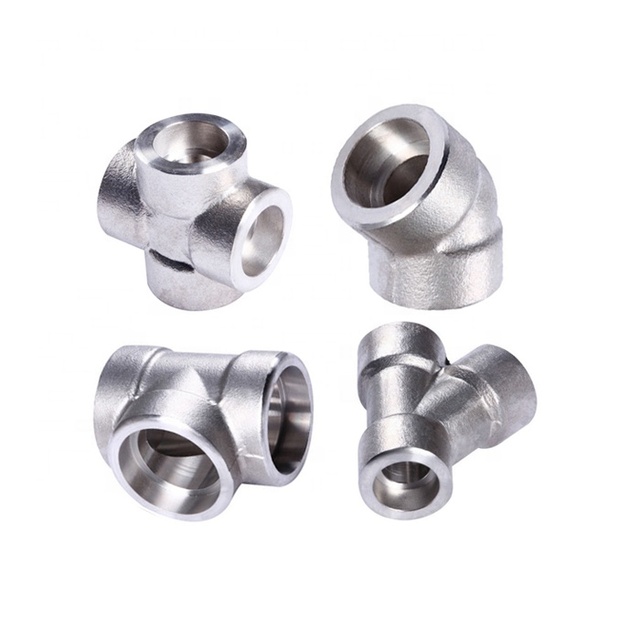 Forged Painted Stainless Steel Cl3000/6000/9000 ANSI Standard Socket Weld Pipe Fittings