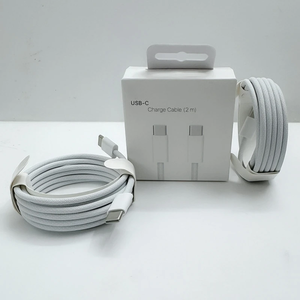 Câble de charge et de données tressé USB-C vers USB-C 60W (1M/2M) pour iPhone 15/16/17 Pro Max – Charge rapide – Direct Usine - Product Image 2