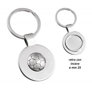 Porte-clés personnalisé en métal, ouvre-bouteille en acier inoxydable en forme d'hémisphère, produit cadeau - Product Image 1